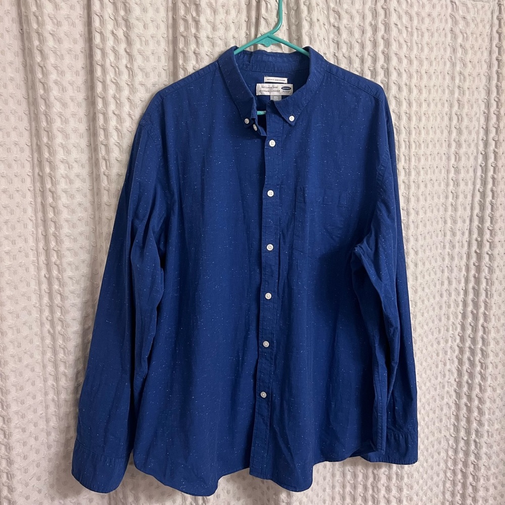 Old Navy Blue Button Up